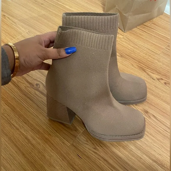 Call It Spring Block Heeled Booties